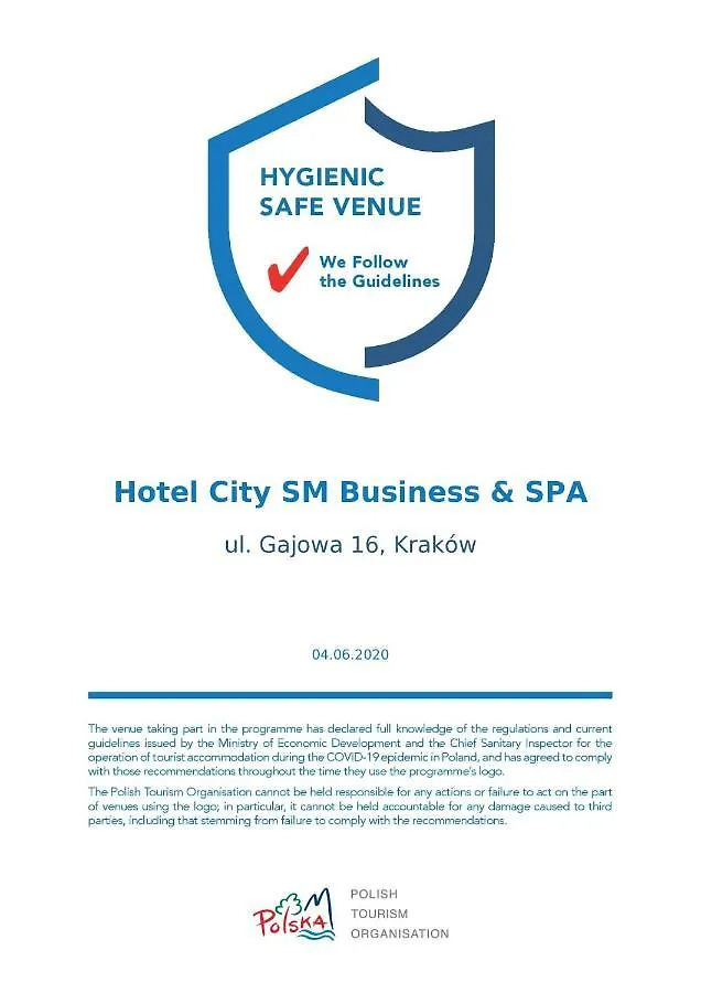 Hotel City Sm Business & Spa Krasków 3*,  Πολωνία